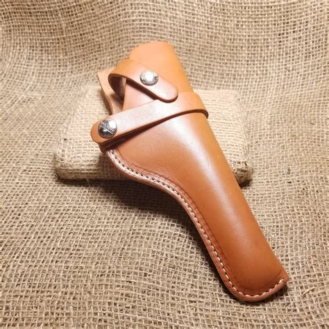 Size 24 Hunter Leather Holster | 1100 Series | Old Arms of Idaho, LLC