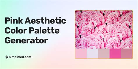 Pink Aesthetic Color Palette: Design Tool for Creatives