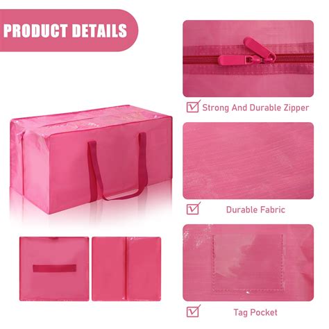 clear woven luggage storage moving bag handbags  pp woven bag price