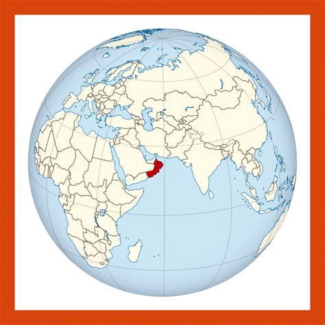 Location Map Of Oman Maps Of Oman Maps Of Asia  Map Maps Of