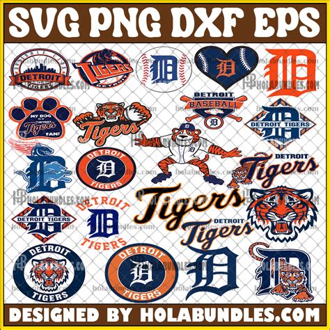 Detroit Tigers Bundle Detroit Tigers Logo Svg Detroit Tigers Svg