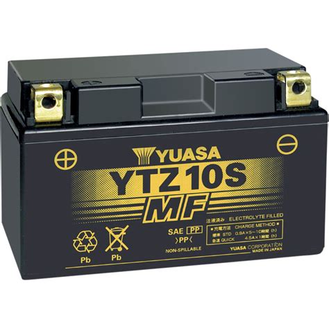 Yuasa Factory Activated Maintenance Free Battery - YUAM7210A - YTZ10S | FortNine Canada