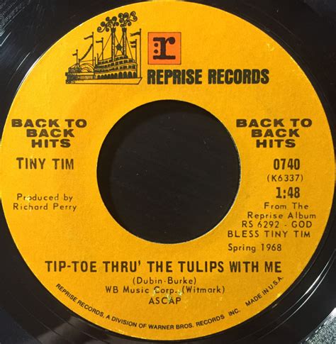 Tiny Tim Tip Toe Thru The Tulips With Me Vinyl Discogs