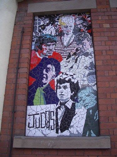 Mosaic Artist Mark Kennedy Afflecks Palace Manchester England