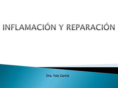 Inflamacion Y Reparacion Celular Pptx Descarga Gratuita