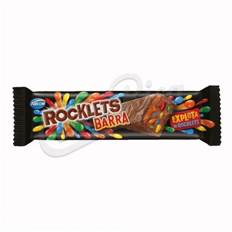 CHOCOLATE ARCOR ROCKLETS EN BARRA 44GR