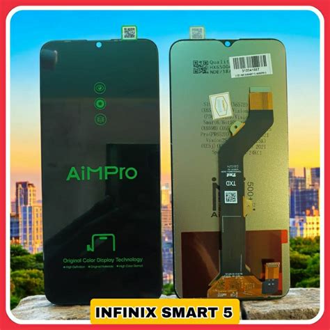 Jual LCD TS TOUCHSCREEN INFINIX SMART 5 X657 X657C HOT 10 LITE Tecno
