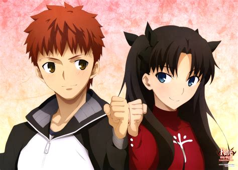 Download Rin Tohsaka Shirou Emiya Anime Fate Stay Night Unlimited