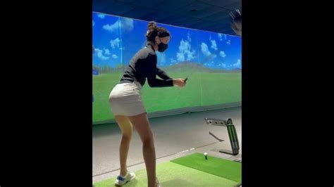 비거리 늘리기몸통회전 연습 이은서 프로 👍골프스윙 골프여왕 골프스윙 Golf Swing Golf Queen Klpga