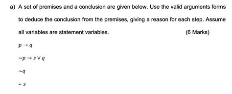 Solved A Use Logical Equivalence Theorem To Verify The