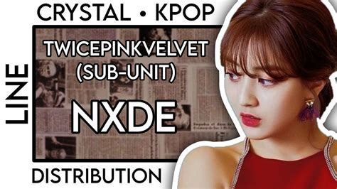 Request How Would Twicepinkvelvet Sub Unit Nxde G Idle Line