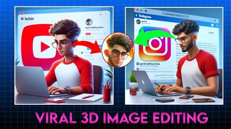 Create 3d Ai Social Media Boy Images With Your Face Viral Social Media Boy Ai Photo Editing