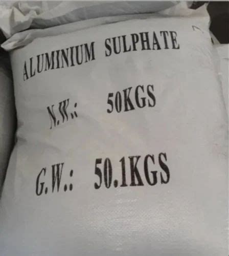 Aluminium Sulphate Powder For Drinking Water Treatment Kg Bag At Rs