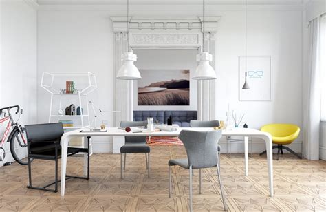 Applying Scandinavian Dining Room Designs Completed With Perfect And