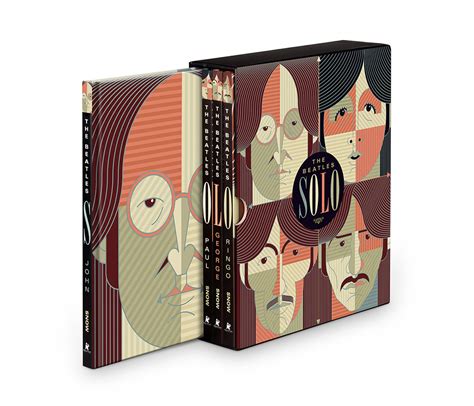 Beatles Solo slipcase and book covers on Behance