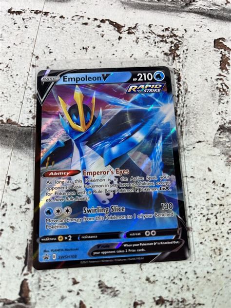 Mavin Empoleon V Swsh Black Star Promo Mint Pokemon Card