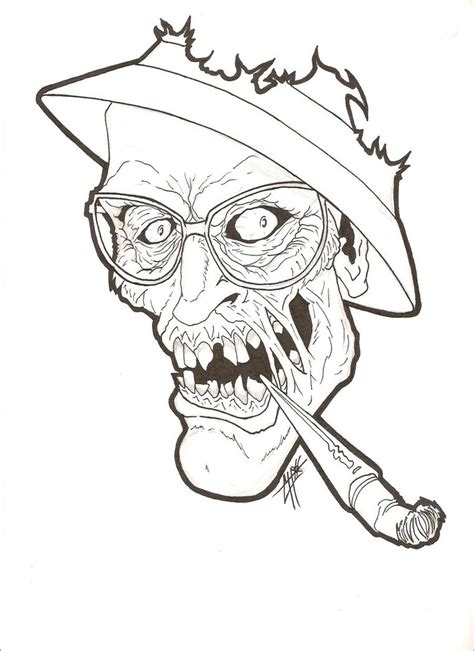 Zombie Mouth Drawing at GetDrawings | Free download