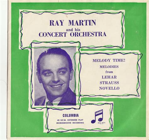 Ray Martin And His Concert Orchestra Melody Time Vinyl Discogs