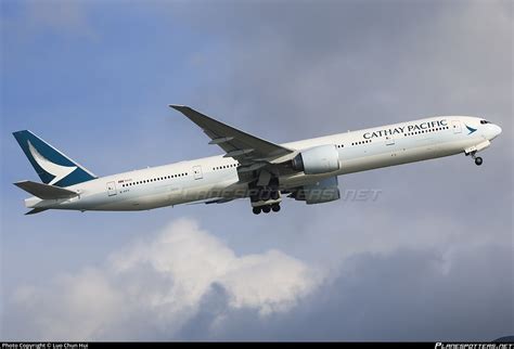 B KPY Cathay Pacific Boeing 777 367ER Photo By Luo Chun Hui ID 875840