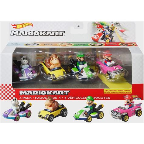 Hot Wheels Mario Kart cast Mario Amazon Exclusive em Promoção na