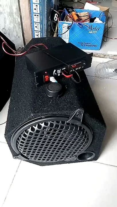 Speaker Aktif Ac Dc Inch Bluetooth Rakitan Lazada Indonesia