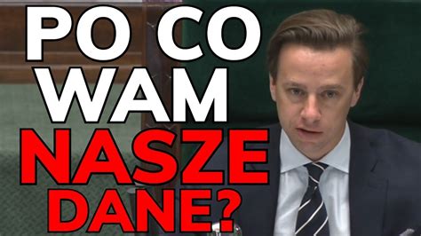 BOSAK Z FOTELU MARSZAŁKA Z BŁYSKOTLIWYMI PYTANIAMI DO MINISTRA YouTube