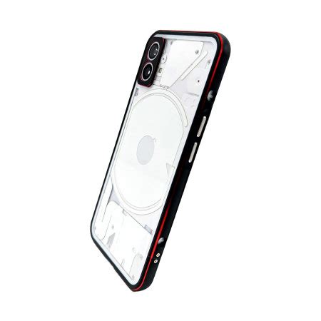 Olixar Black And Red Bumper Case For Nothing Phone