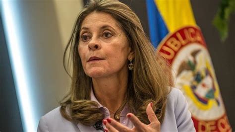 Vicepresidenta De Colombia Venezuela Se Ha Convertido En Una Amenaza Para La Seguridad De