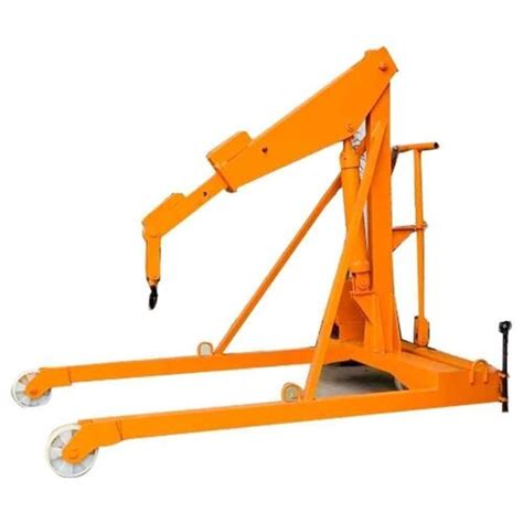 High Performance Durable Hydraulic Floor Crane At Best Price In Bhosari