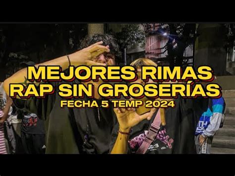 Resumen Mejores Rimas Rap Sin Groser As Fecha Temp Youtube