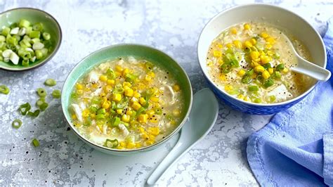 Chicken And Sweetcorn Soup Recipe Bbc Food