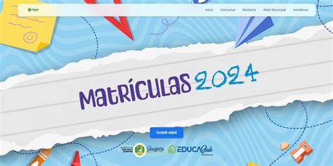 Portal Educaju Torna Matr Culas Da Rede Municipal De Juazeiro Mais