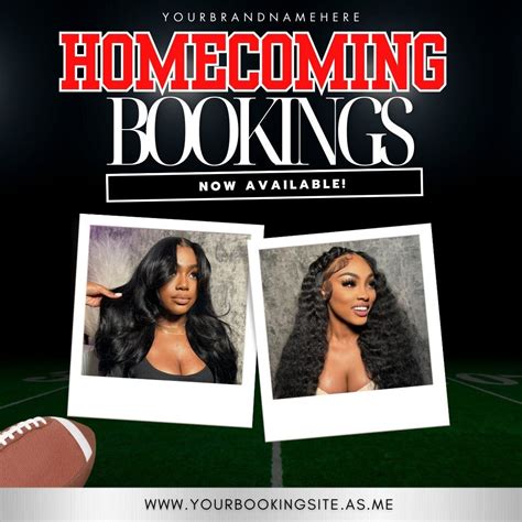 2 HOMECOMING TEMPLATES - Etsy