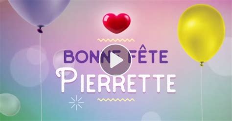 Carte Joyeuse F Te Pierrette Le Juin Cybercartes