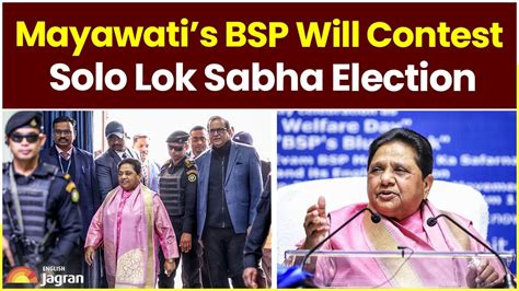 Mayawatis Important Announcement On Birthday Bsp Will Contest An Independent Lok Sabha Election