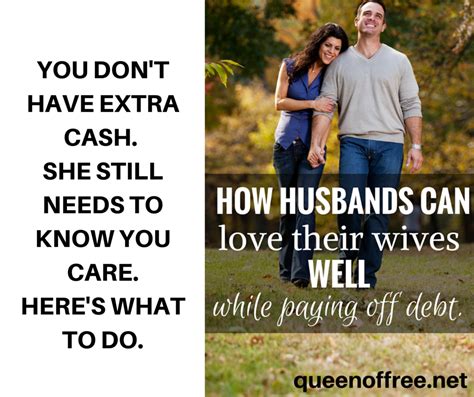 Ways For Husbands To Show Love While Paying Off Debt