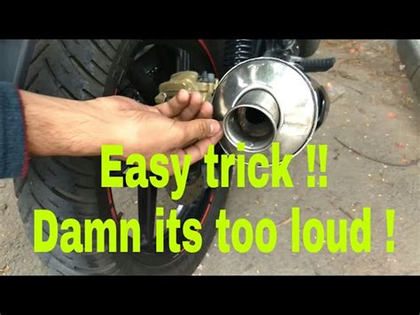 How To Make Your Motorcycle Exhaust Loud Reviewmotors Co