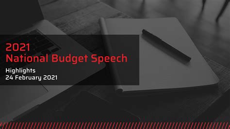 2021 National Budget Speech Highlights – AS2 Accounting Software Solutions