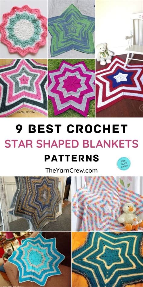 9 Best Crochet Star Shaped Blanket Patterns The Yarn Crew