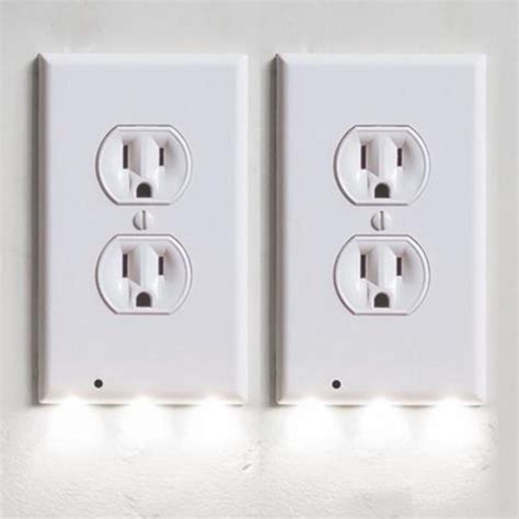 Outlet Night Light Cover Automatically Lights In The Dark - Legit Gifts