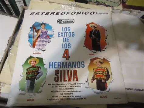 Los Cuatro Hermanos Silva Los Exitos Lp Mercadolibre