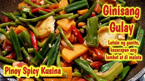 Ganitong Luto Ng Gulay Para Di Malata Stir Fried Veggies Pinoy