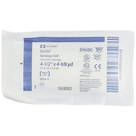 Kerlix Fluff Bandage Roll Gauze 6 Ply Roll Sterile 45 Inch X 41 Yard