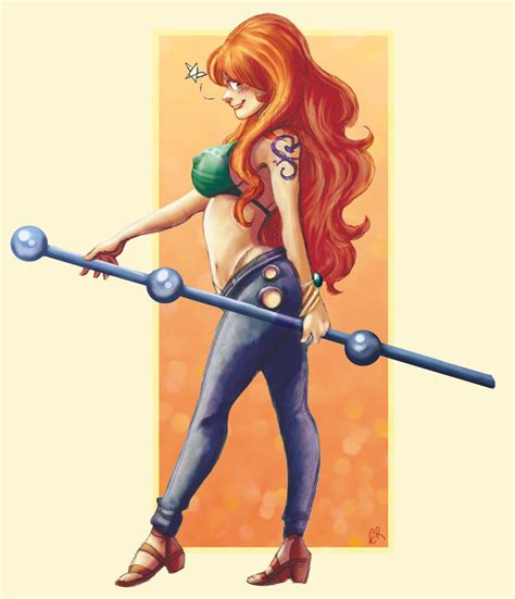 ONE PIECE Nami Swan By MymyArtzone On DeviantArt