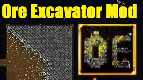 Terraria Tmodloader 1 4 Veinminer Sucessor Ore Excavator Mod Youtube