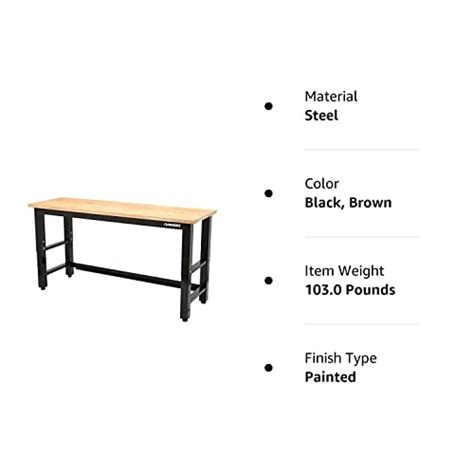 Husky Ft Solid Wood Top Workbench Pricepulse