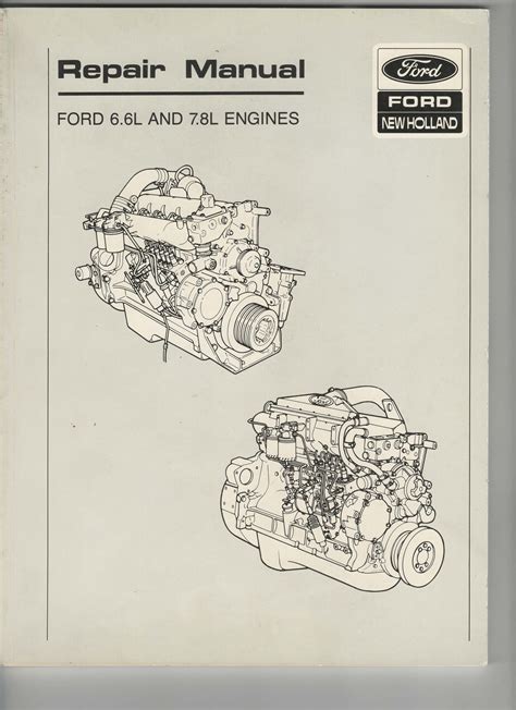 New Holland Ford L L Engine Repair Manual Sps Parts