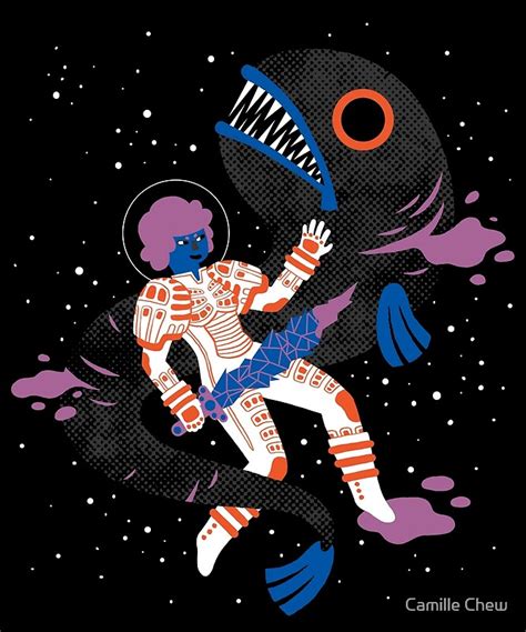 "SPACE FISH" Art Prints by LordofMasks | Redbubble