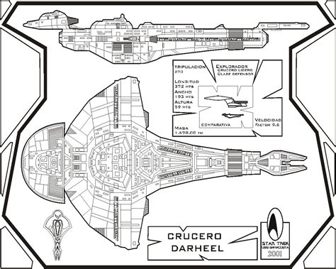 Star Trek Blueprints U S S Saracosta Ncc 9737 Website Schematics