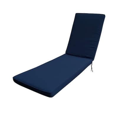 Runesay 74 In X 23 In 1 Piece Outdoor Lounge Chair Cushion